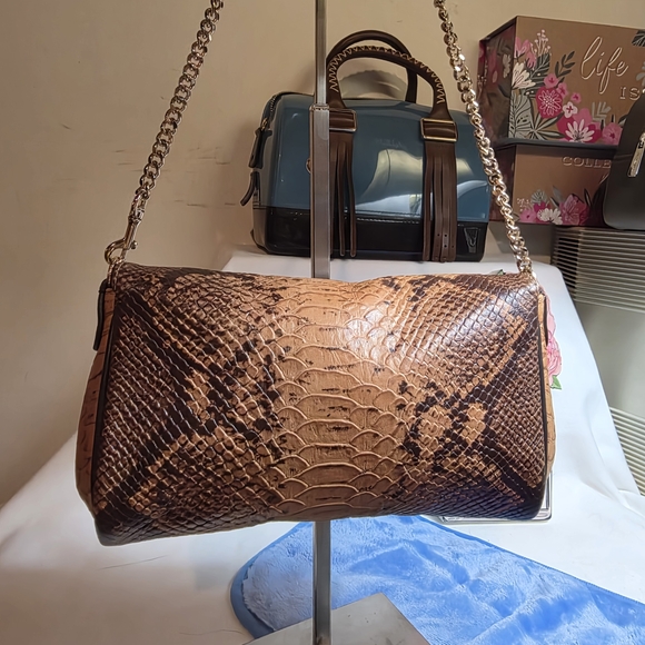 💥LOW START Coach Mini Ruby Python Crossbody - Picture 5 of 10